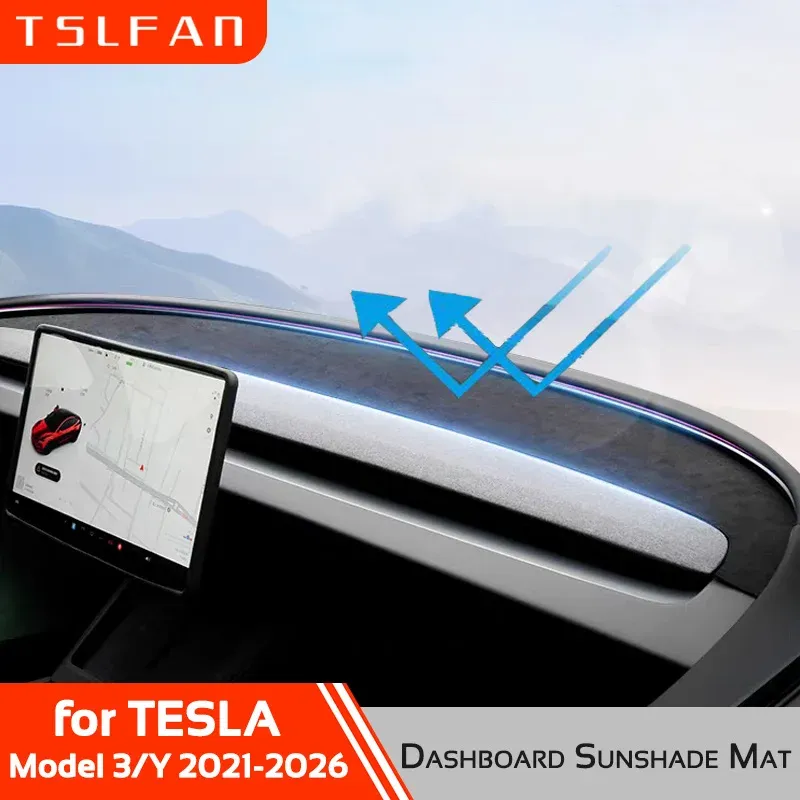 Tesla Model 3/Y Dashboard Anti-UV Cover 1