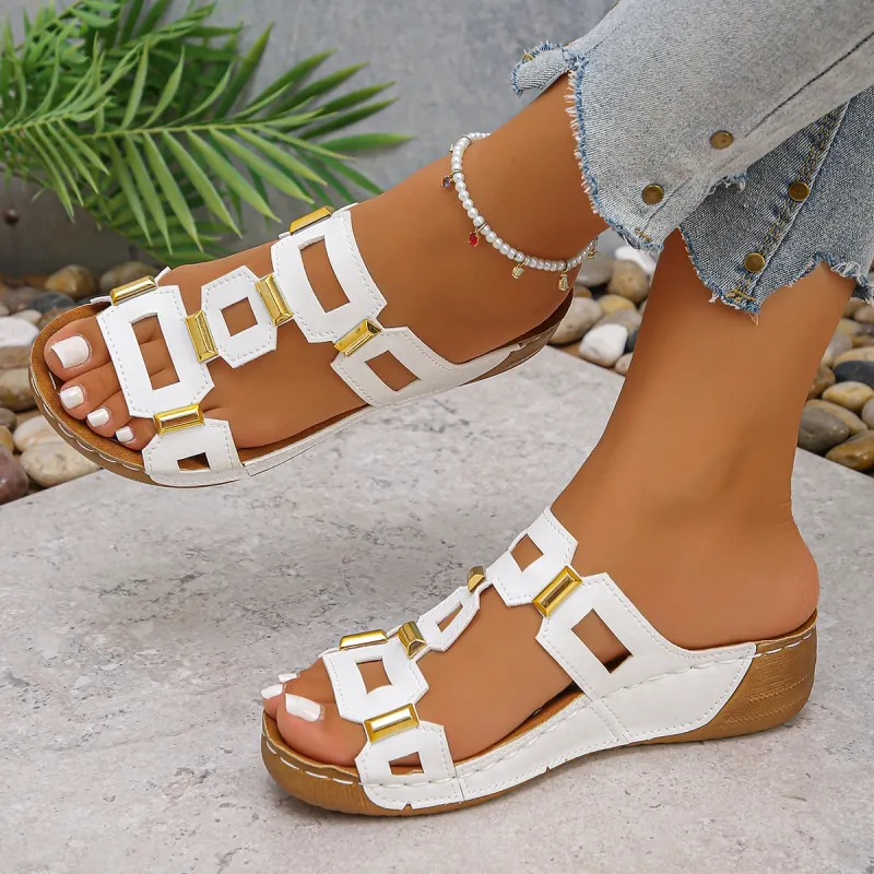 Roman Style Wedge Sandals for Women 4