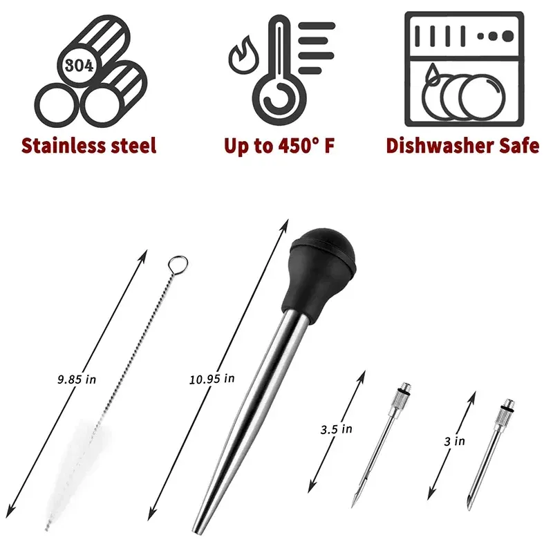 Turkey Syringe Baster Injector Kit 2