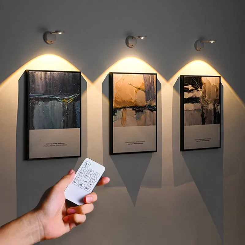 Dimmable LED Wall Lamp with USB Charger 1