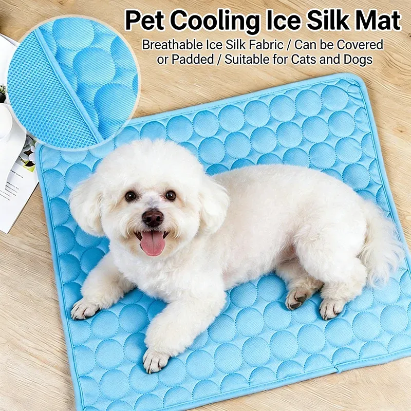 Ice Silk Pet Cooling Mat 6