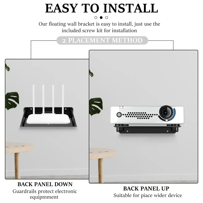 Universal Wall Shelf Holder 5