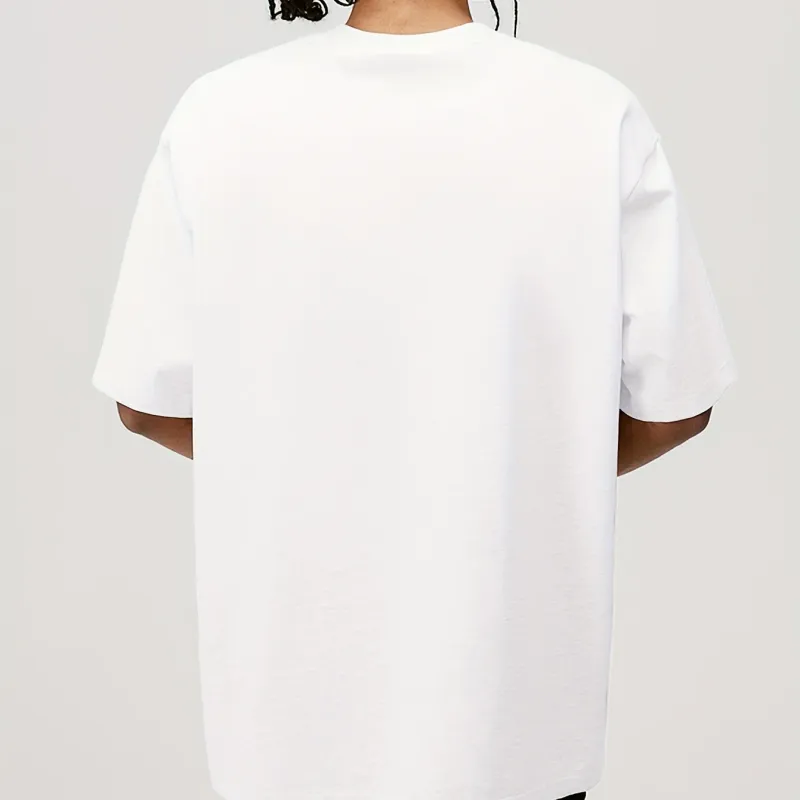 Korean Text Print Sunshine Slogan T-Shirt 6