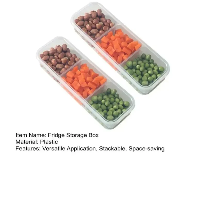 Stackable Refrigerator Food Storage Boxes 3