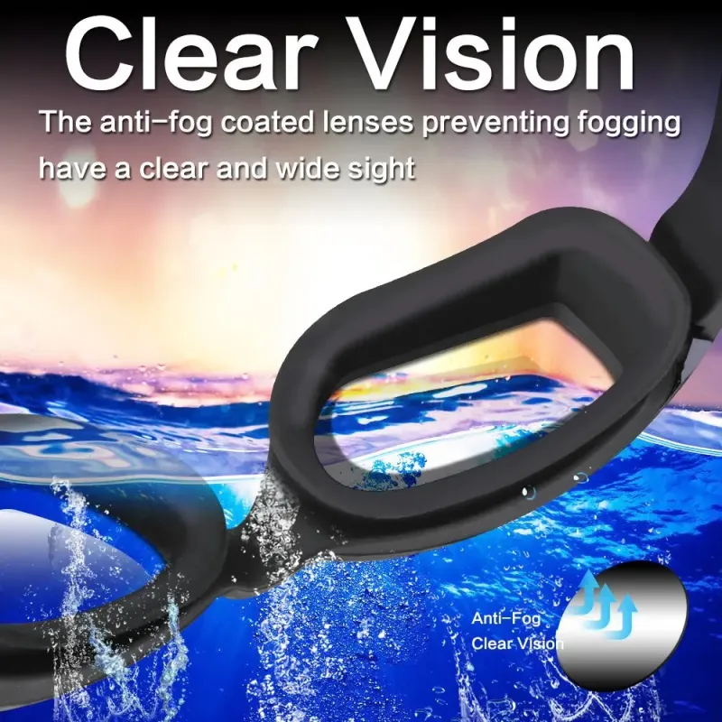 JSJM Professional Anti-Fog Swimming Goggles 2