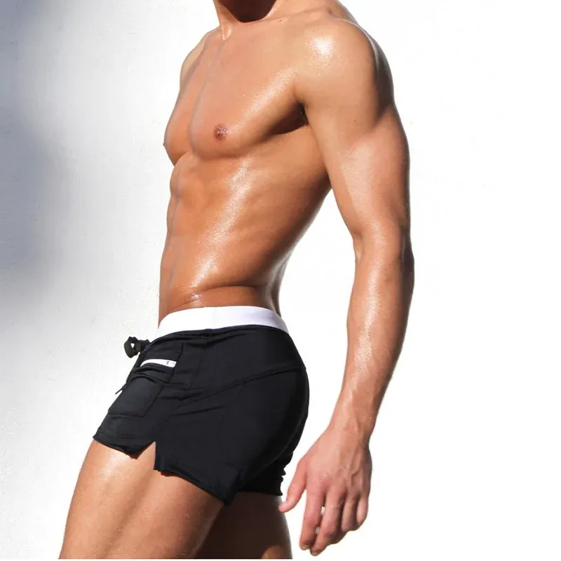 Men's Quick Dry Swim Trunks with Zipper Pocket 3