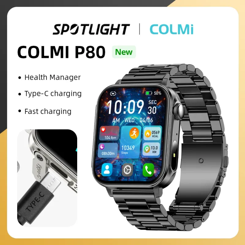 COLMI P80 Bluetooth Call Smartwatch 1