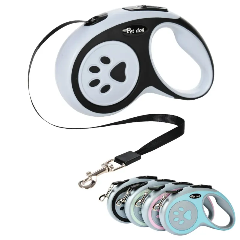 Retractable Nylon Pet Dog Leash 3m/5m 1