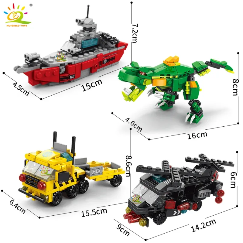 6-in-1 City Engineering Building Blocks Set 2