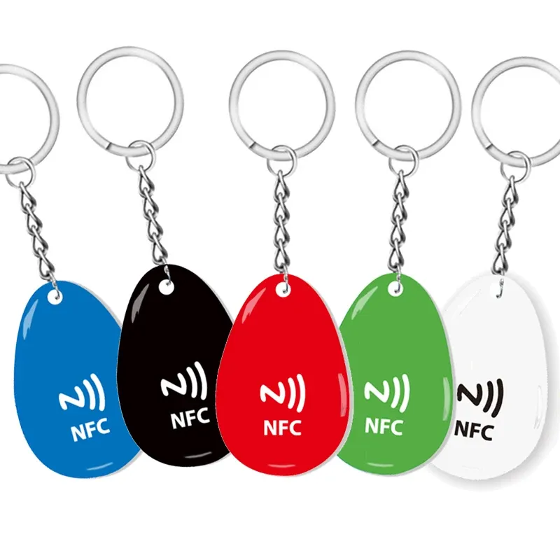 Smart NFC Business Card Keychain 6