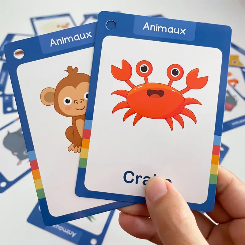 French Animals Vocabulary Flashcards 6