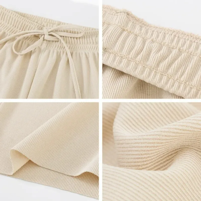 Wide Leg Ice Silk Summer Pants 6