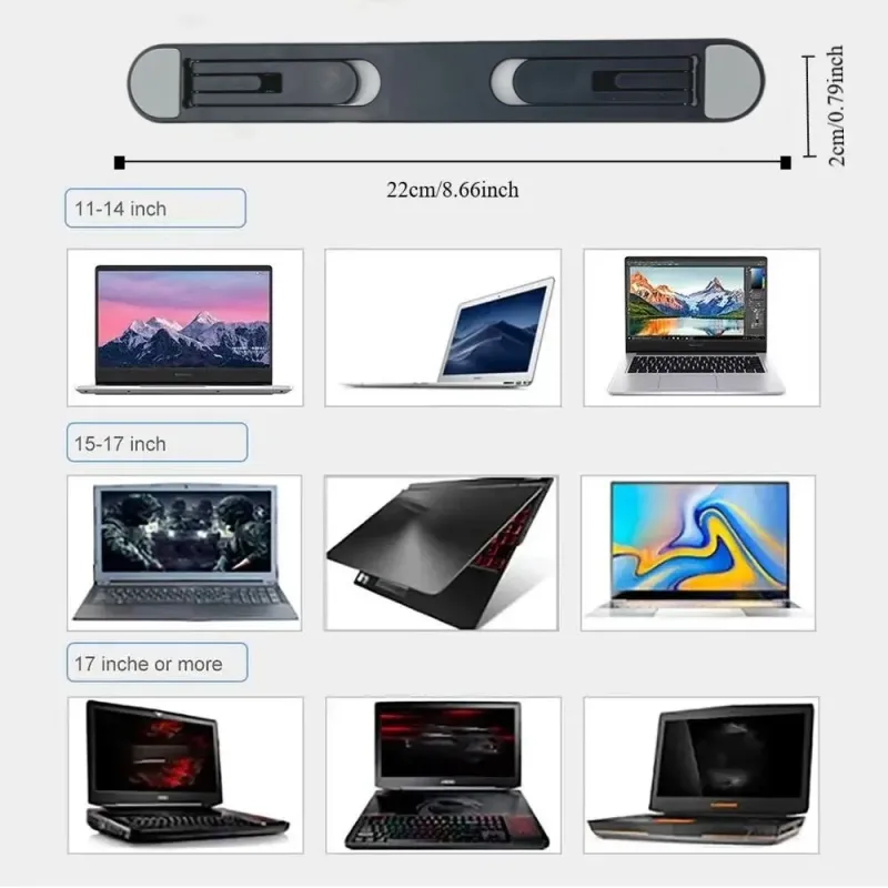 Foldable Laptop Stand with Cooling 6