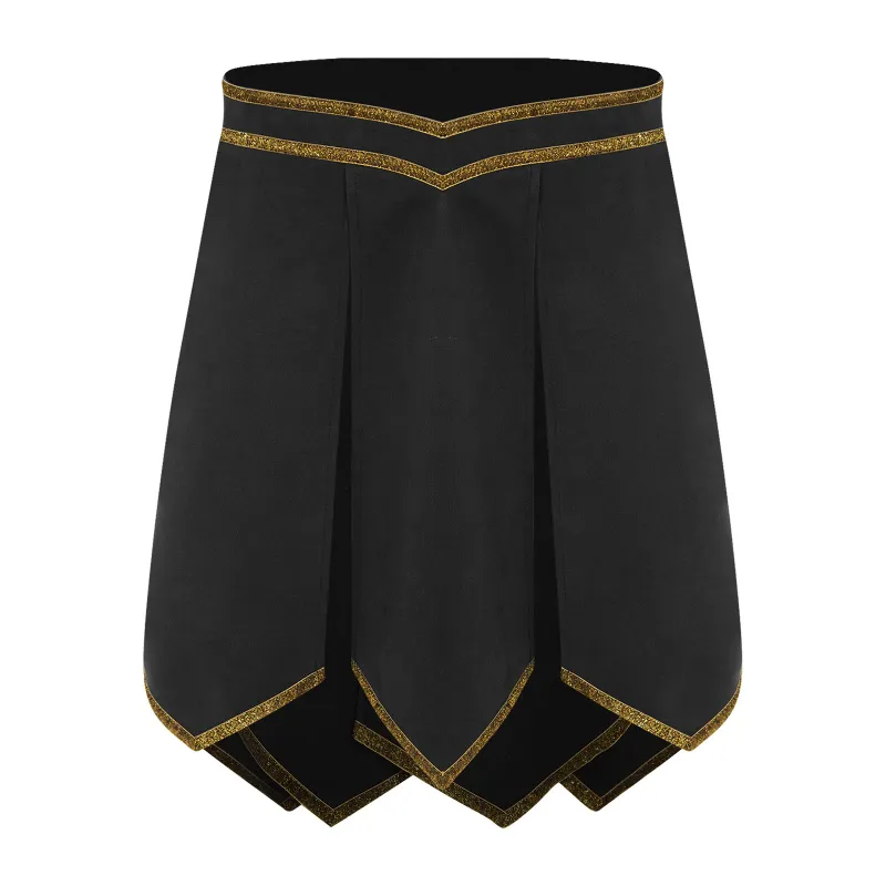 Roman Gladiator Faux Suede Belt Skirt 2
