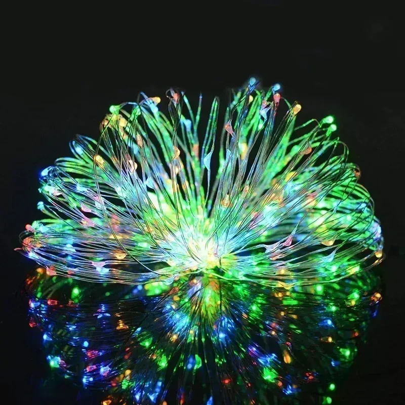 Solar LED Fairy Lights - Outdoor Waterproof 4