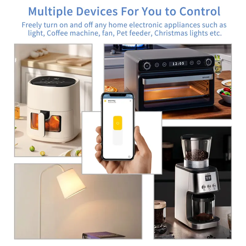 HomeKit WiFi Smart Plug 10A US Round 6
