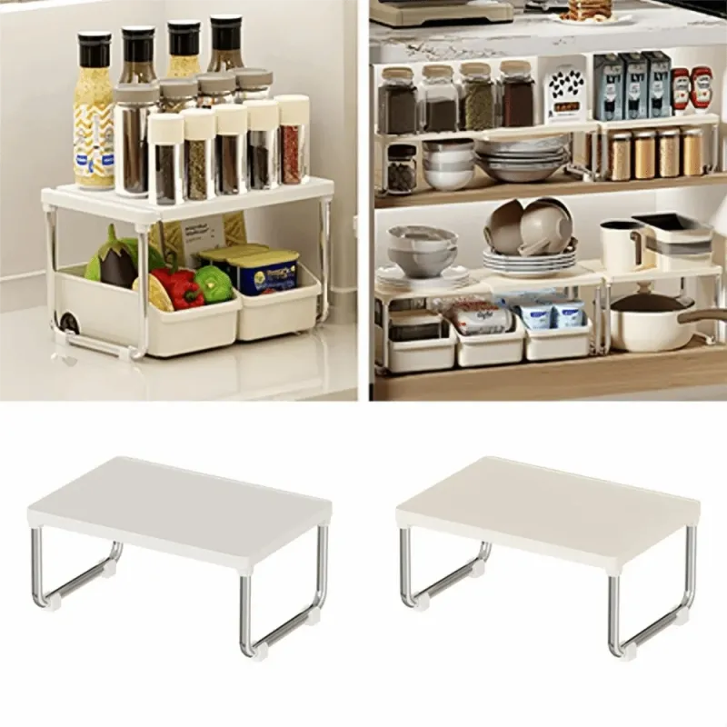 Adjustable Kitchen Cabinet Organizer Shelf 5