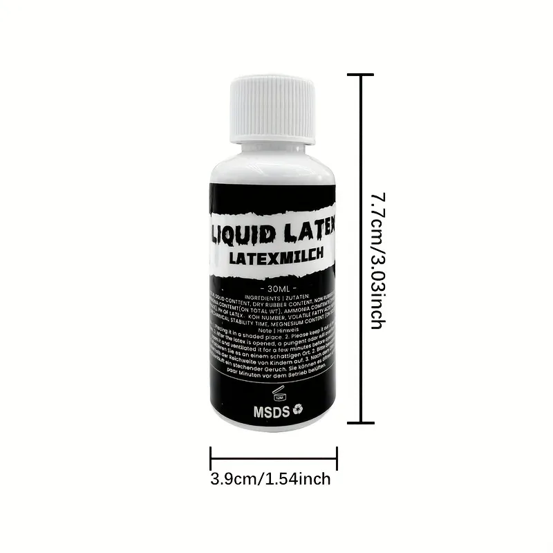 Quick-Dry Liquid Latex SFX Makeup 6