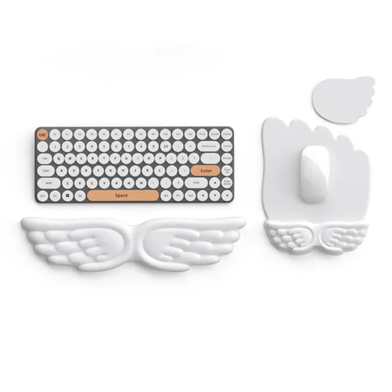 Mechanical Keyboard & Mouse Set with Wrist Rest 2