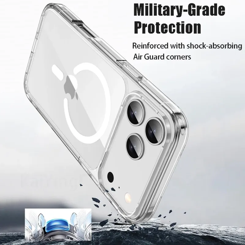 Magnetic Clear iPhone Case with Magsafe 2
