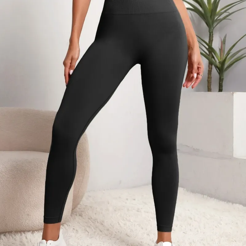 Seamless Hip Lift Yoga Leggings 4