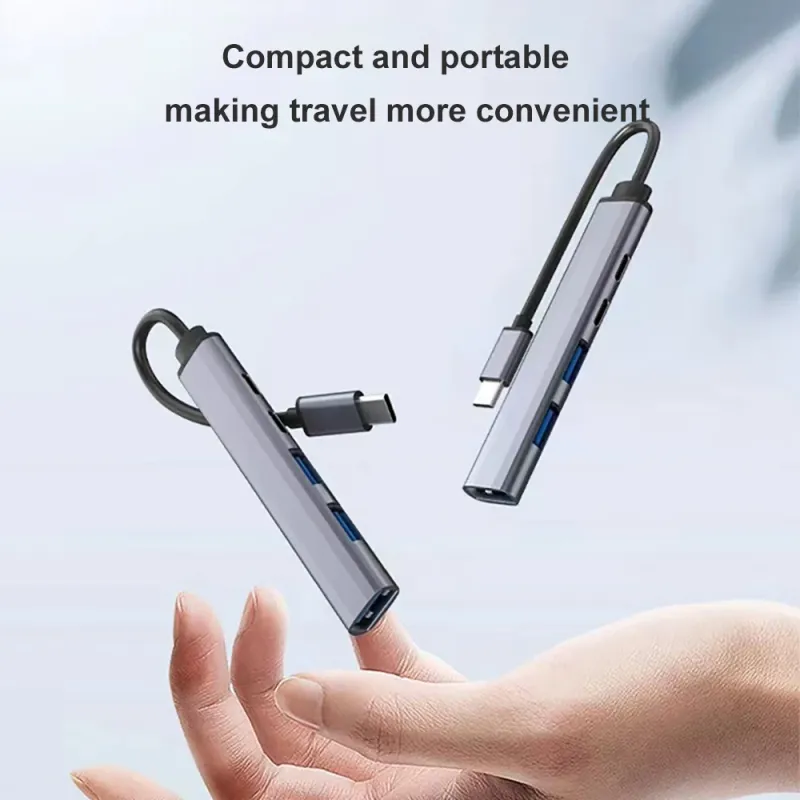5-in-1 USB C Hub with 65W PD 4