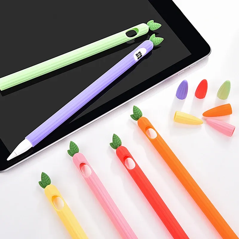 Vegetable Silicone Apple Pencil Case 1