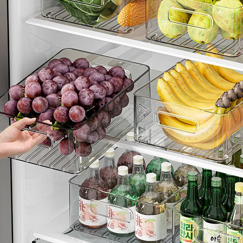 Stackable Fridge Organizer Bins 3