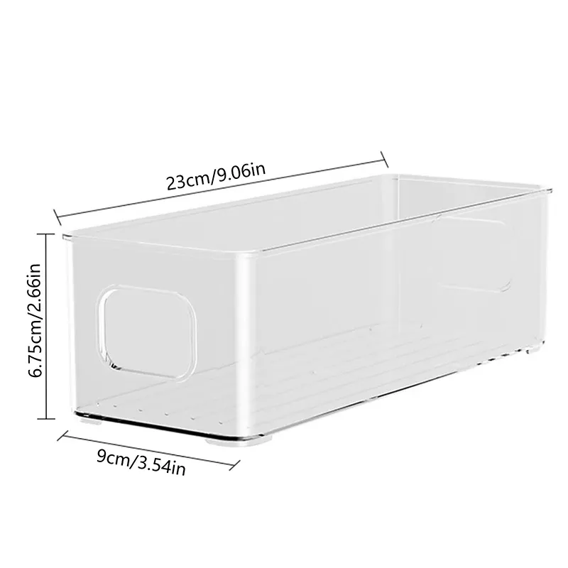 Clear Stackable Storage Bin 4