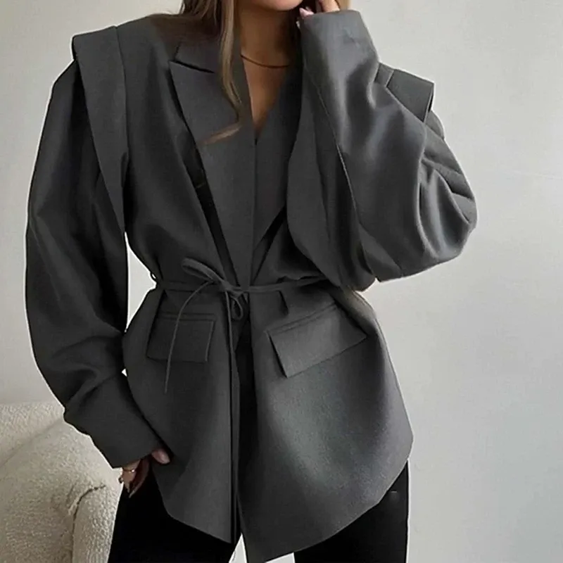 Slimming V-neck Jacket for Women 5