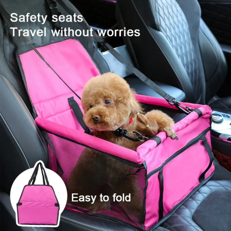Foldable Pet Car Seat Cover Hammock 1