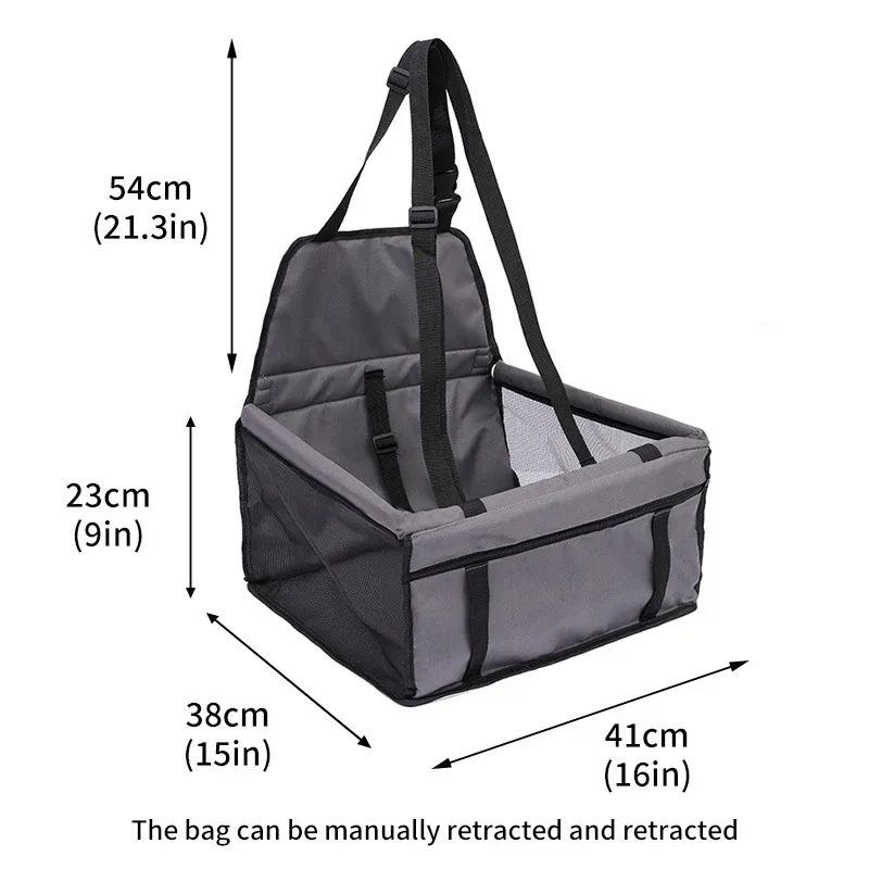 Foldable Pet Car Seat Cover Hammock 4