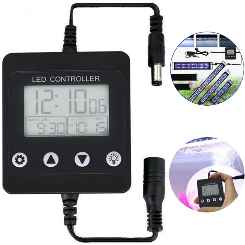 Aquarium LED Light Dimmer & Timer Controller 1