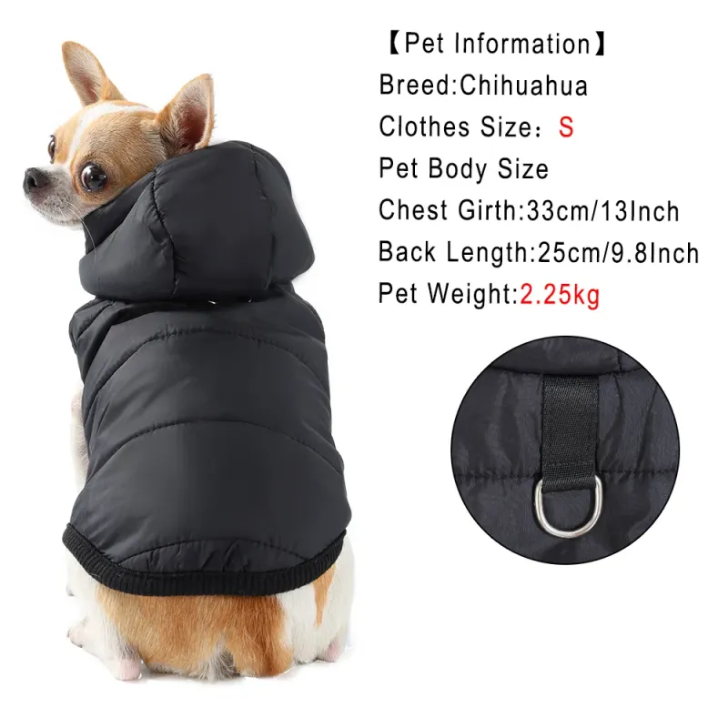 Waterproof Cat Hoodie Winter Jacket 3