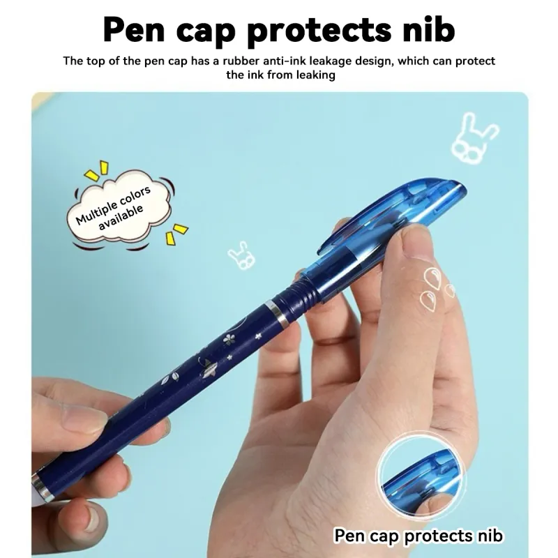 26 Pcs Kawaii Erasable Gel Pens 0.35mm 5