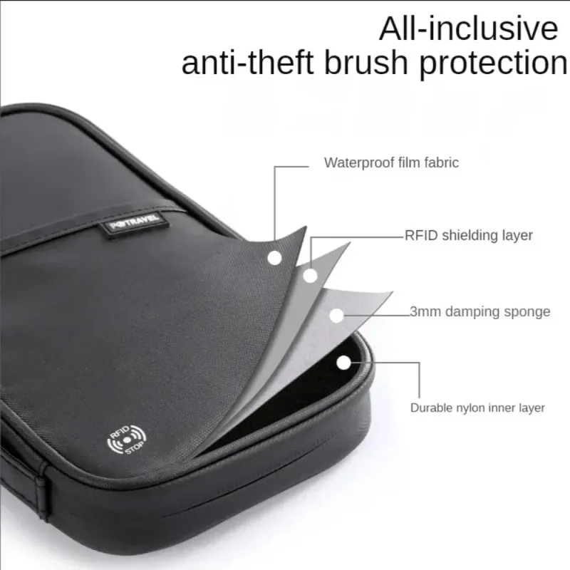 Waterproof Family Passport Travel Wallet 5