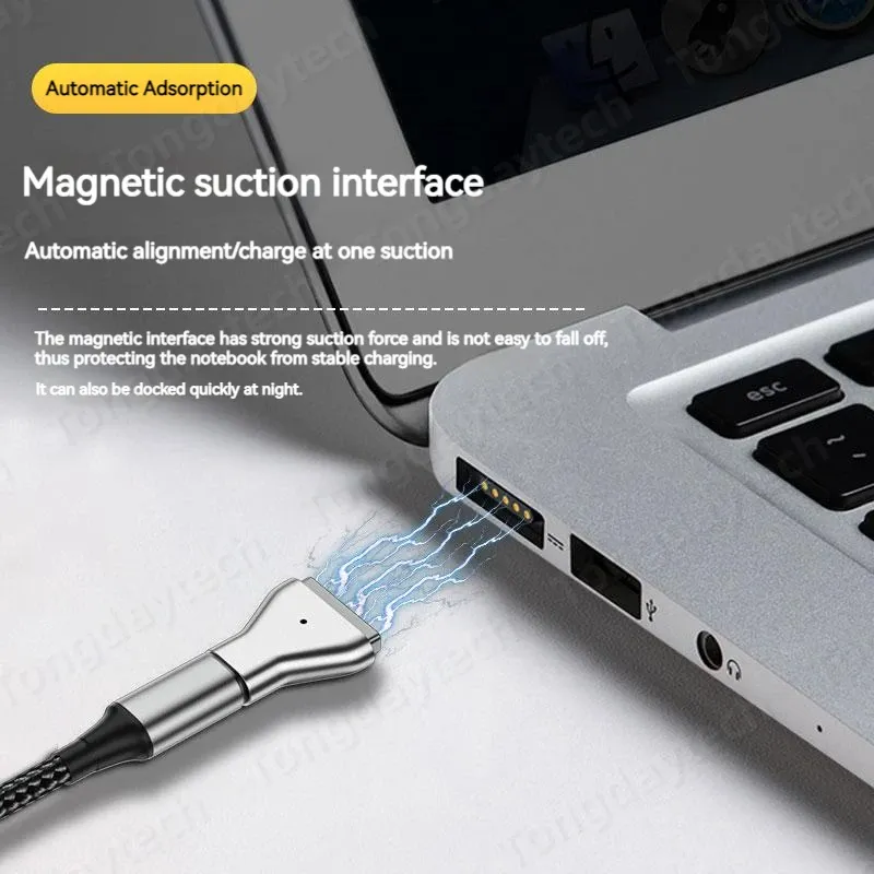 100W Magnetic USB-C Adapter for MacBook 3