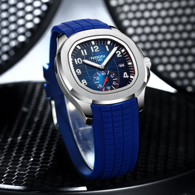 NIBOSI Sport Men's Waterproof Auto Date Watch 3