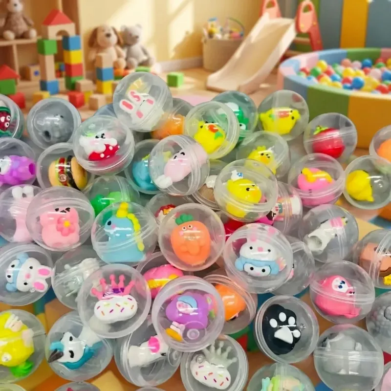 50 Pcs 32mm Clear Toy Eggshell Party Fillers 1