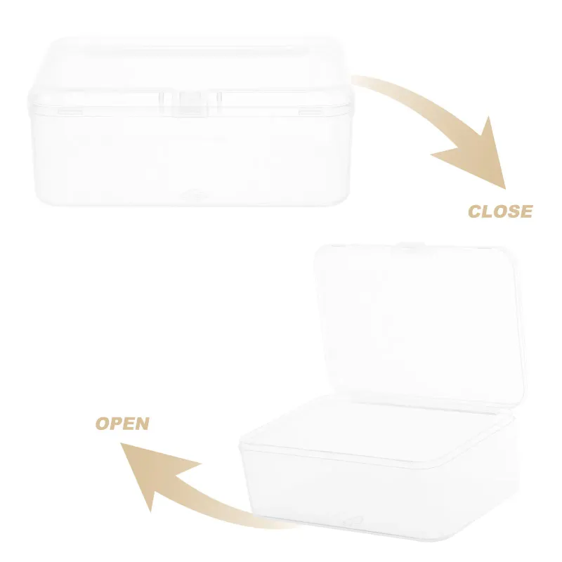 Clear Stackable Storage Bin 2