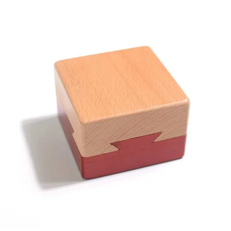 Secret Opening Wooden Puzzle Box 2