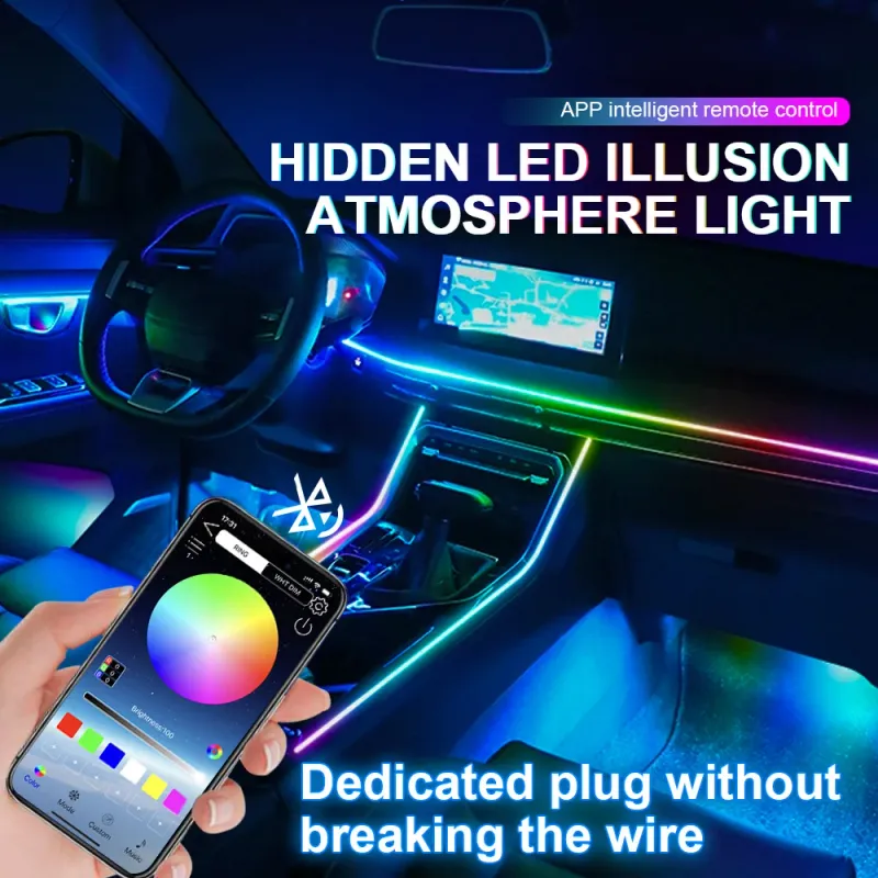 18-in-1 Car Ambient LED Lighting Kit 3