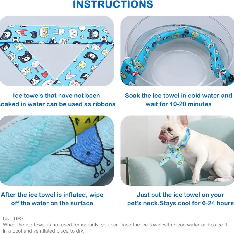 Pet Cooling Scarf - Ice Collar 5