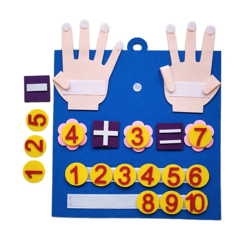 Felt Finger Numbers Counting Toy 2