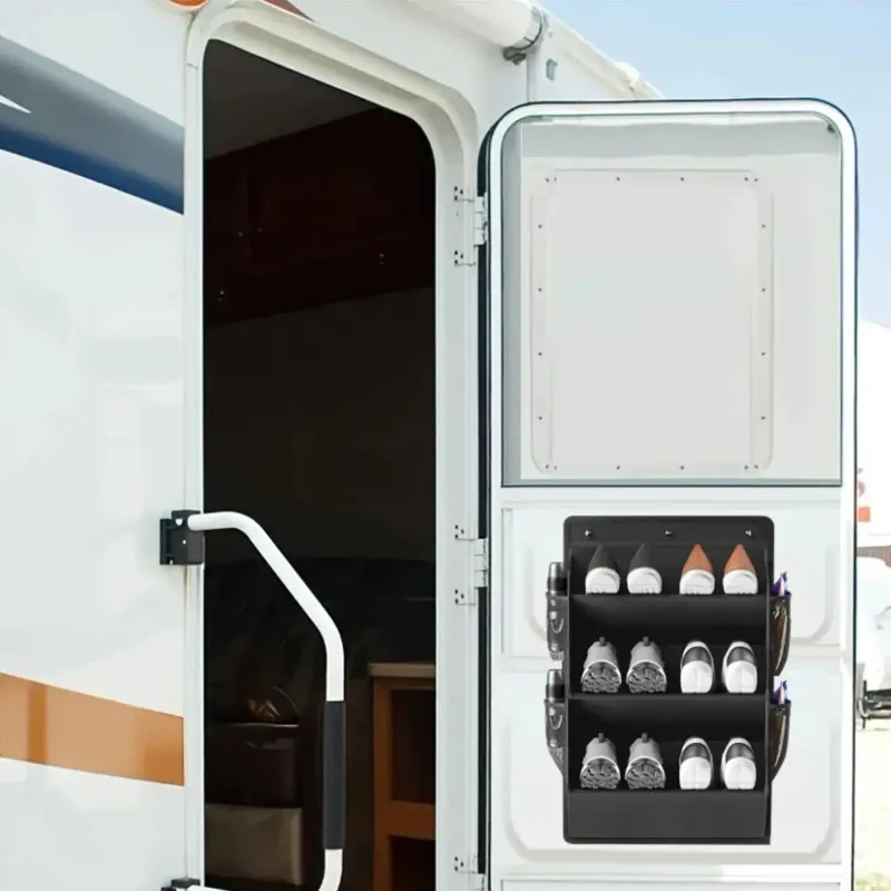 3-Layer Door-Mounted Shoe Rack 1
