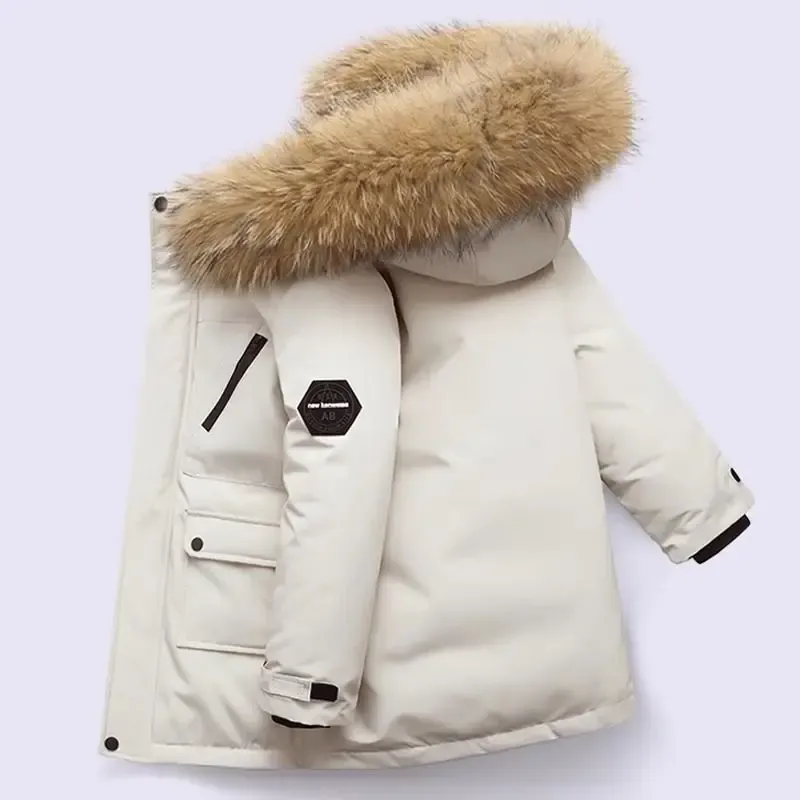 Kids Winter Padded Parka Jacket 2
