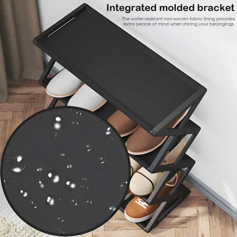 4-Tier X-Type Shoe Storage Rack 4
