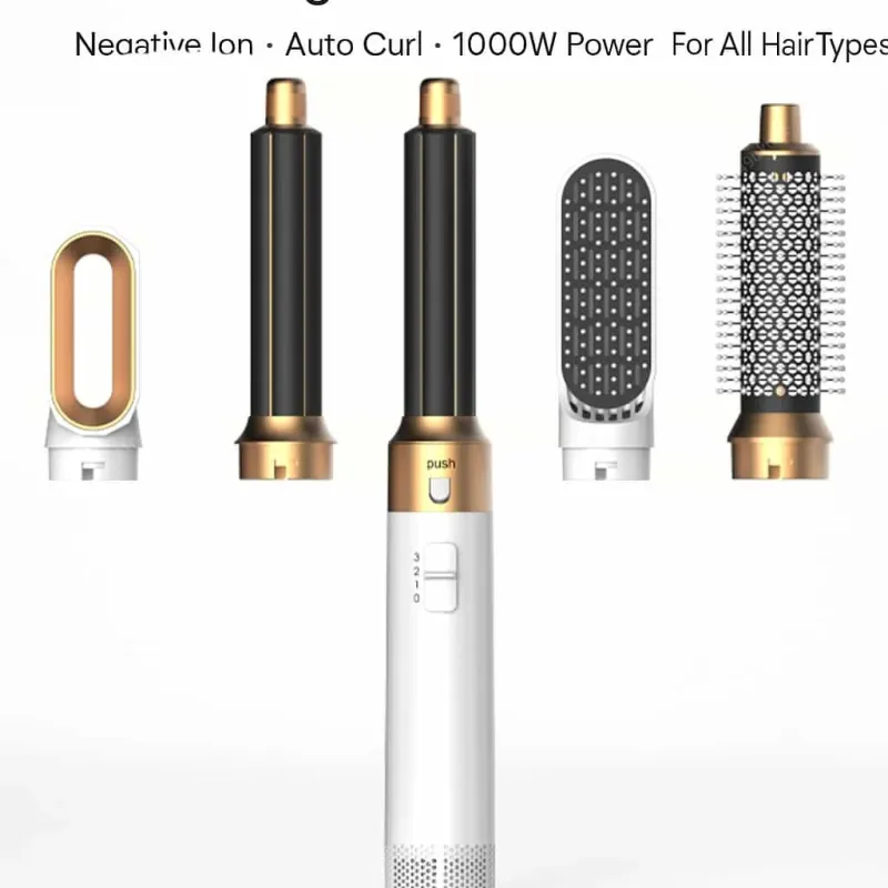 5-in-1 Hair Dryer Brush Styler Kit 6