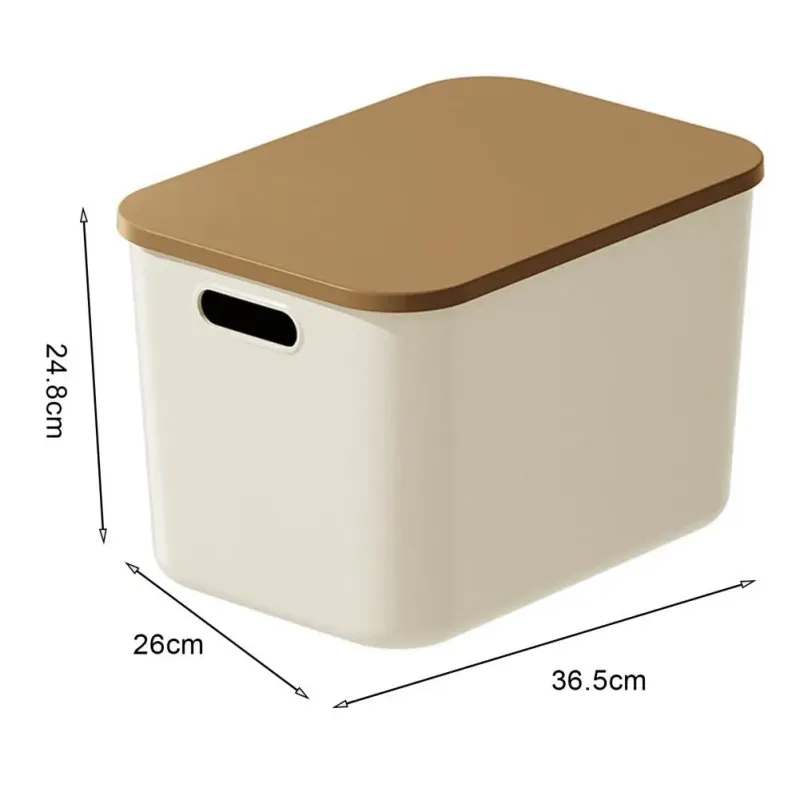 Stackable Plastic Storage Box with Lid 6