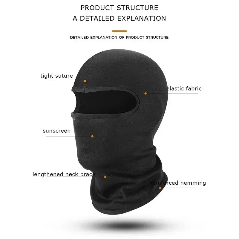 Ice Silk UV Protection Cycling Balaclava 4